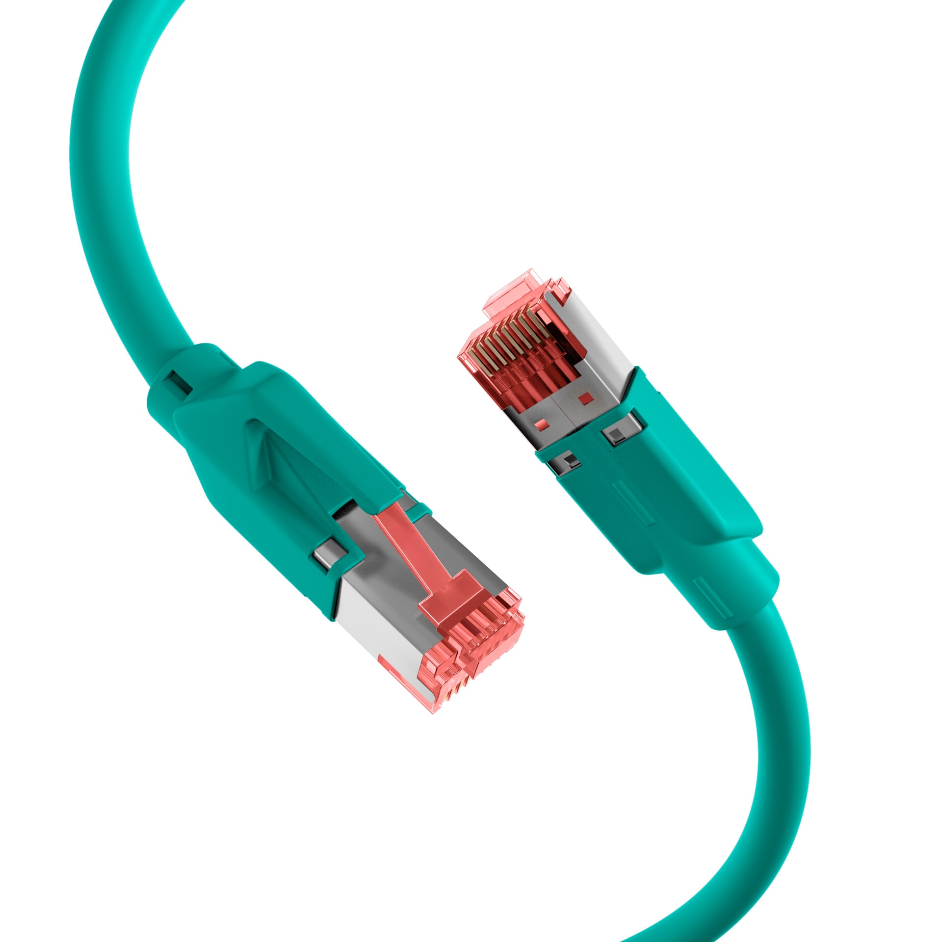 RJ45 Cat6A crossover UC900 grün TM21 Patchkabel