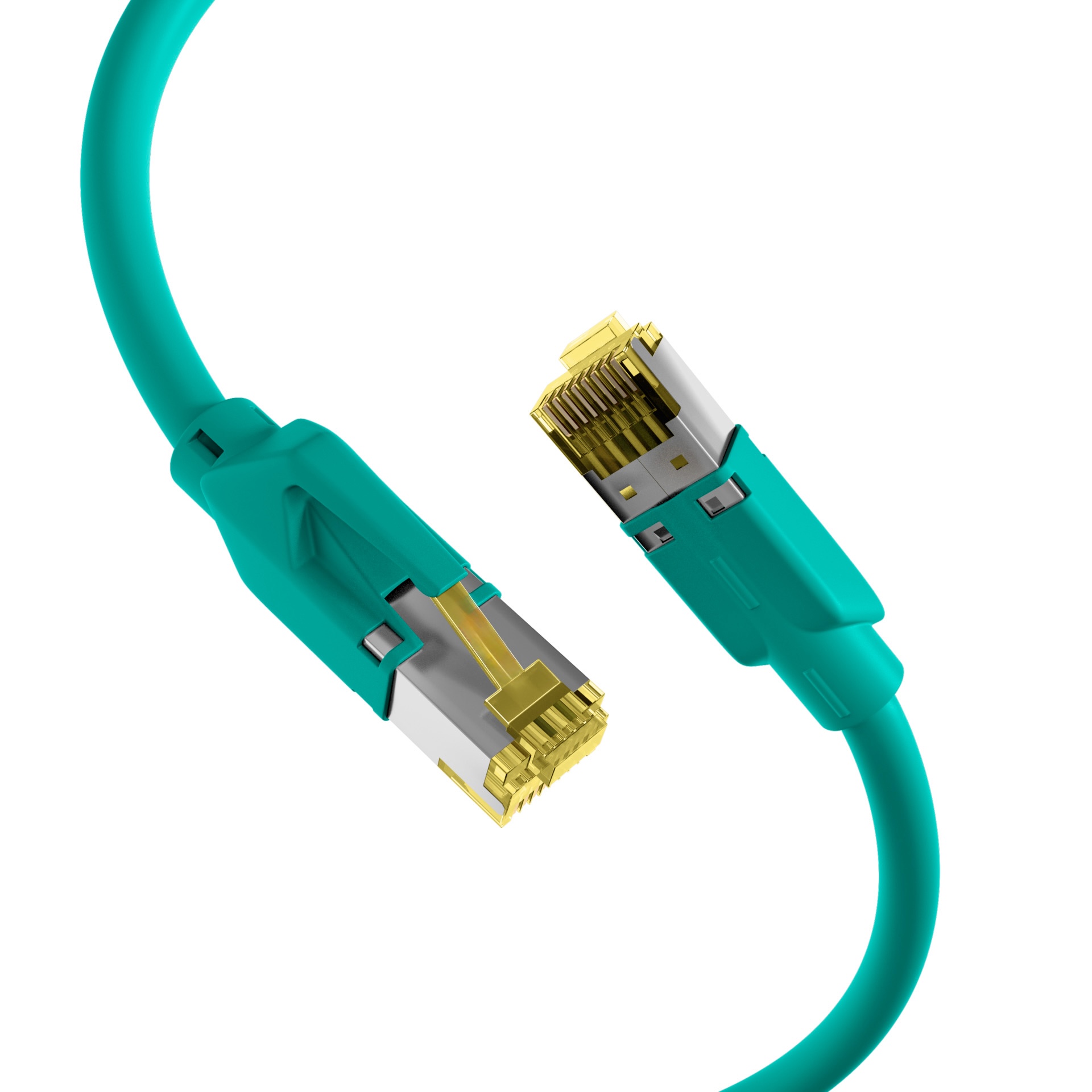 RJ45 Cat6A F6-90 grün TM31 Patchkabel