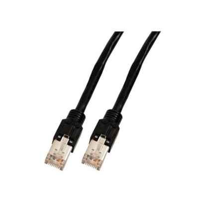RJ45 Crossover Cat5e Dätwylerkabel schwarz Patchkabel