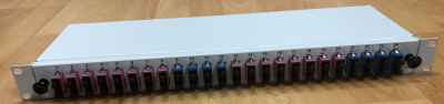 Spleißbox Breakoutbox 14 x SC duplex OM3 10x SC duplex OS2