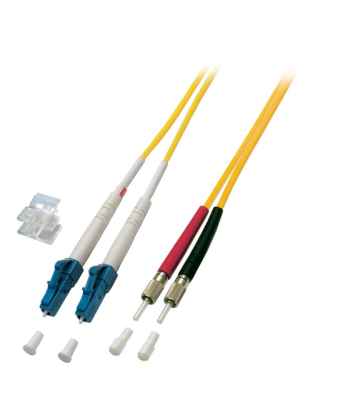 LWL 9/125µ OS2 duplex LC/DIN Patchkabel
