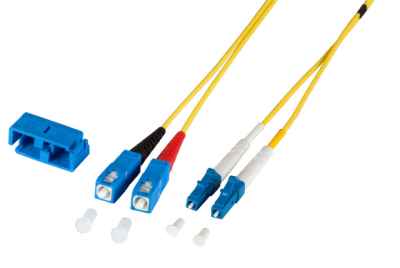 LWL duplex 9/125µ LC/SC Patchkabel