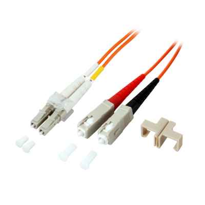 LWL OM2 LC/SC 50/125µ duplex Patchkabel
