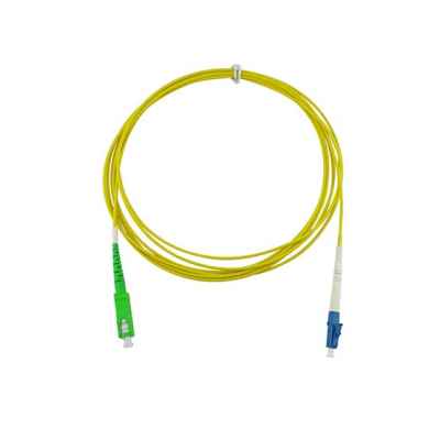 LWL simplex SC APC 8°/ LC 9/125µ Patchkabel