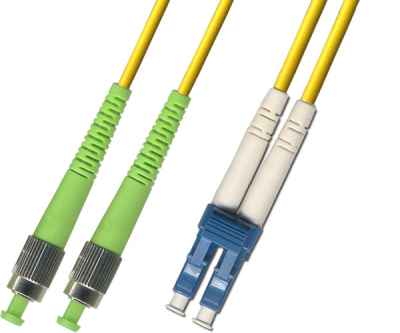 LWL 9/125µ OS2 FC APC 8°/ LC 9/125µ 0 Patchkabel