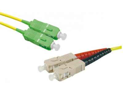 LWL simplex SC APC 8°/ SC 9/125µ Patchkabel