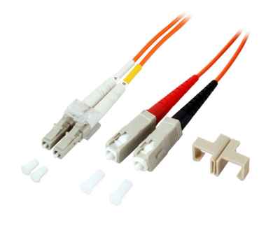 LWL LC/SC 62,5/125µmit extra Mantel Patchkabel
