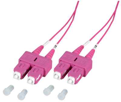 LWL SC/SC 50/125µ OM4 duplex Patchkabel