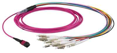 FanoutMTPMPO(F) - LC 50125µ OM4 LSZH LowLoss Patchkabel