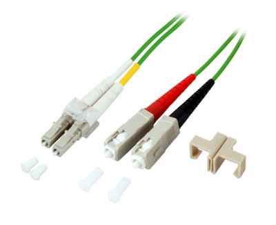 LWL duplex LC/SC 50/125µ OM5 Patchkabel