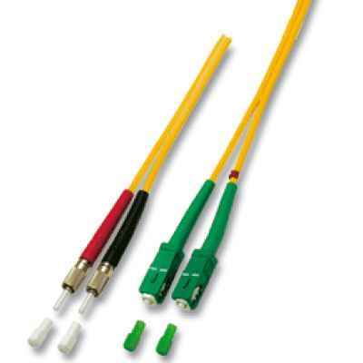 LWL 9/125µ duplex SCAPC 9 °/DIN Patchkabel