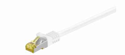 RJ45 PIMF CAT6A weiß Patchkabel