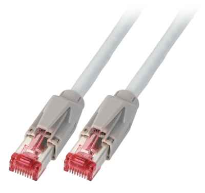RJ45 Cat6A Dätwylerkabel 7702 grau TM21 Patchkabel
