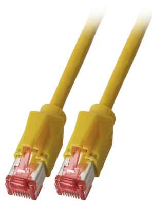 RJ45 Cat6A Dätwylerkabel 7702 gelb TM21 Patchkabel