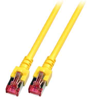 RJ45 Cat6 gelb Patchkabel