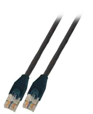 RJ45 Cat6A UC900 schwarz Stecker AMP Commscope Patchkabel