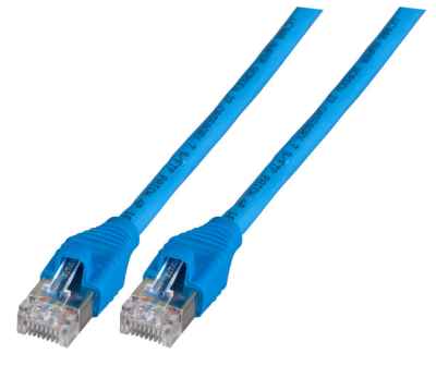 RJ45 Cat6A UC900 magenta Stecker AMP Commscope Patchkabel