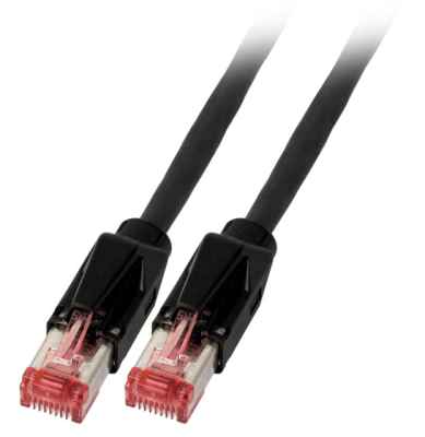 RJ45 Cat6A Dätwylerkabel 7702 schwarz TM21 Patchkabel