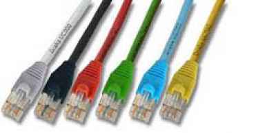 RJ45 Cat6A Dätwylerkabel grün Stecker AMP Commscope Patchkabel