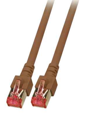 RJ45 Cat6braun Patchkabel