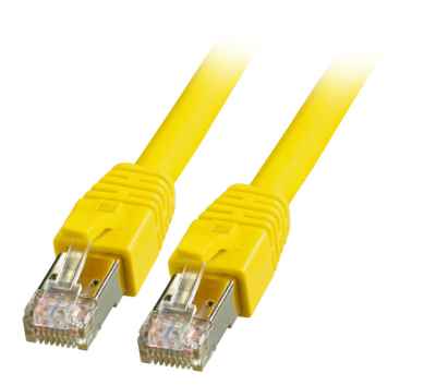 RJ45Cat.8.1 gelb Patchkabel
