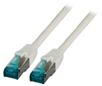 RJ45 PIMF CAT6A grau Patchkabel