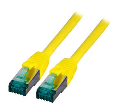 RJ45 PIMF CAT6A gelb Patchkabel