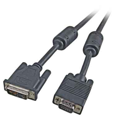 DVI A12+5 SteckerDSub15 pol. Stecker Patchkabel