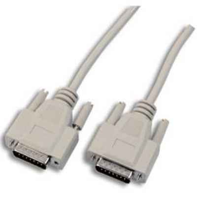 Monitorkabel 2xDSub15 Stecker Patchkabel