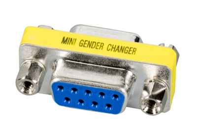 Gender Changer DSub9 BuchseBuchse