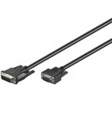 DVI-I (12+5) Stecker>15 pol. HD-Stecker schwarz