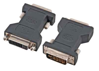 DVI-I 24+5 Buchse auf DVI-D 24+1 Stecker