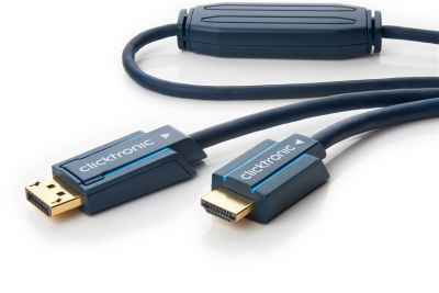 Adaptervon DisplayPort auf HDMI Patchkabel
