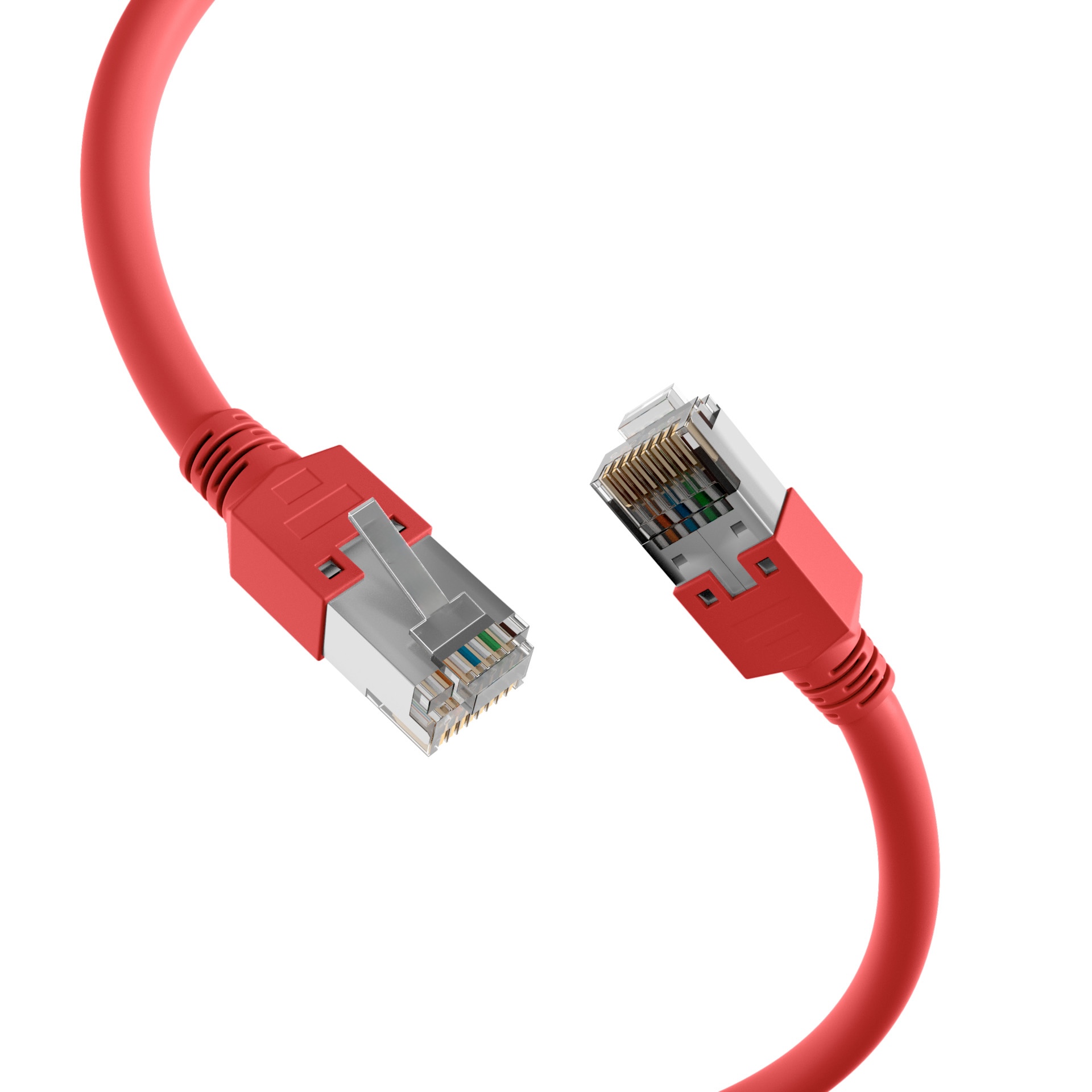 RJ45 Cat5e Dätwylerkabel rot Stecker TM11 Patchkabel